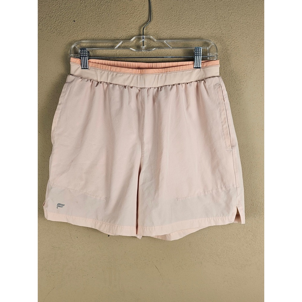 Fabletics Mens Pink The Fundamental Lined Shorts Medium
